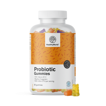 Probiotic – bomboane gumate cu culturi microbiologice, 90 de bomboane gumate