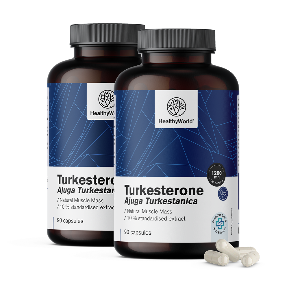 Turkesteron 1200 mg în capsule