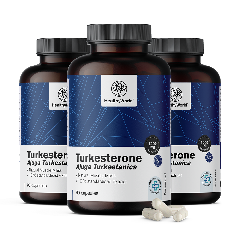 Turkesteron 1200 mg în capsule