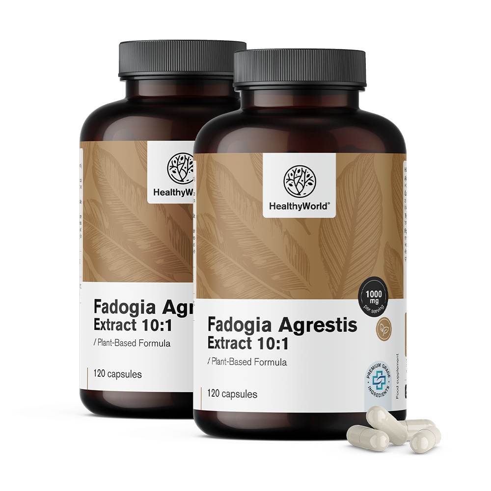 Fadogia Agrestis 1000 mg în capsule.