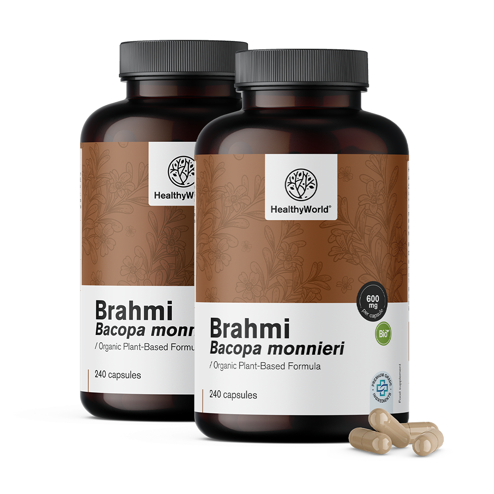 BIO Brahmi 600 mg în capsule.