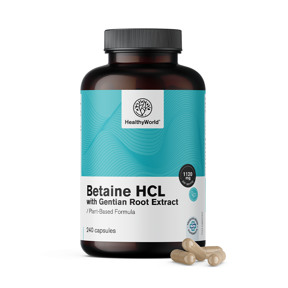 Betaina HCL 1120 mg cu enchină