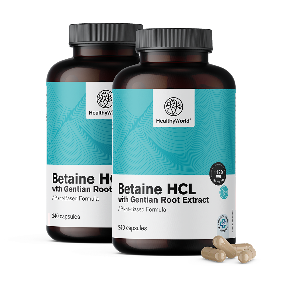 Betaina HCL 1120 mg cu enchină