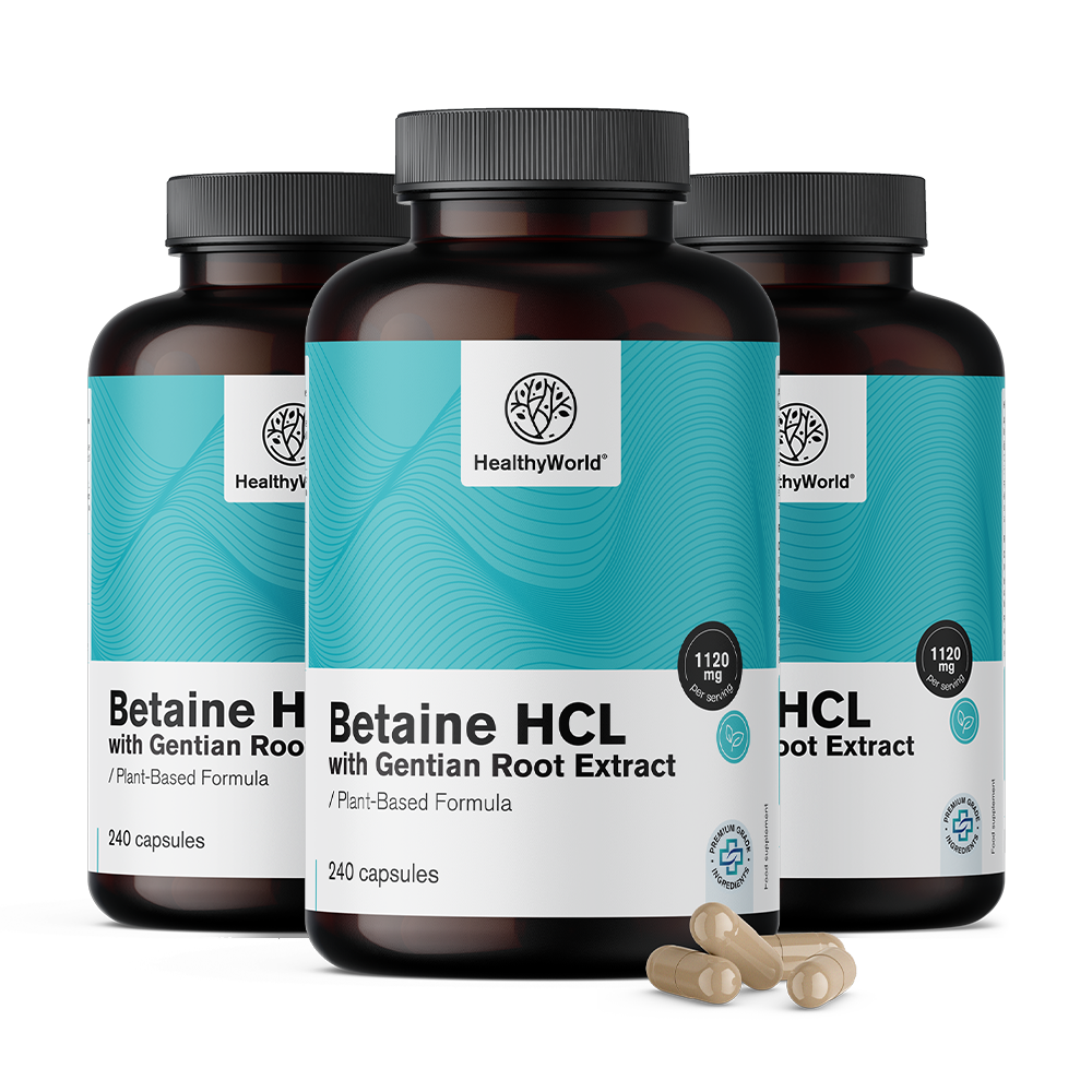 Betaina HCL 1120 mg cu enchină