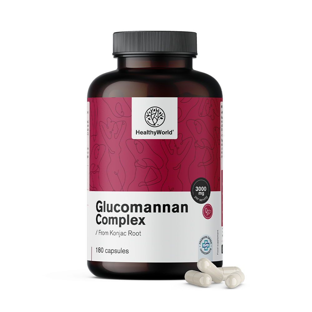 Complexul de glucomanan 3000 mg