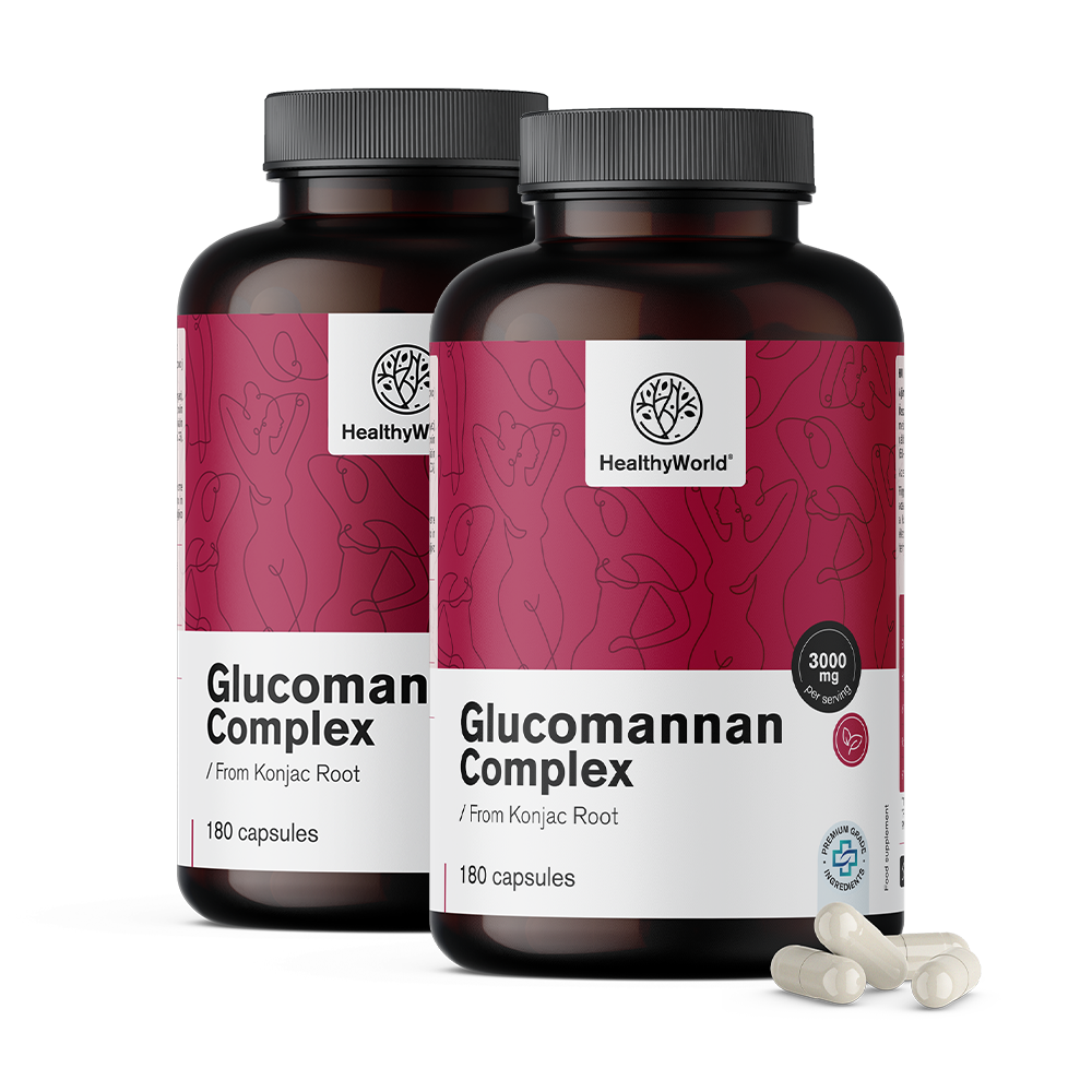 Complexul de glucomanan 3000 mg