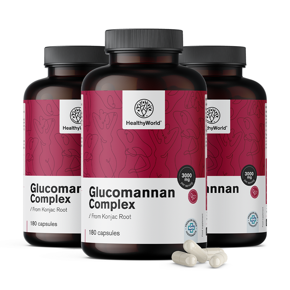 Complex glucomanan 3000 mg