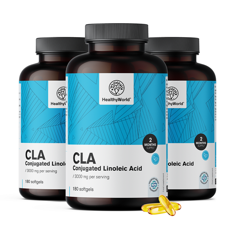 CLA 3000 mg - acid linoleic conjugat