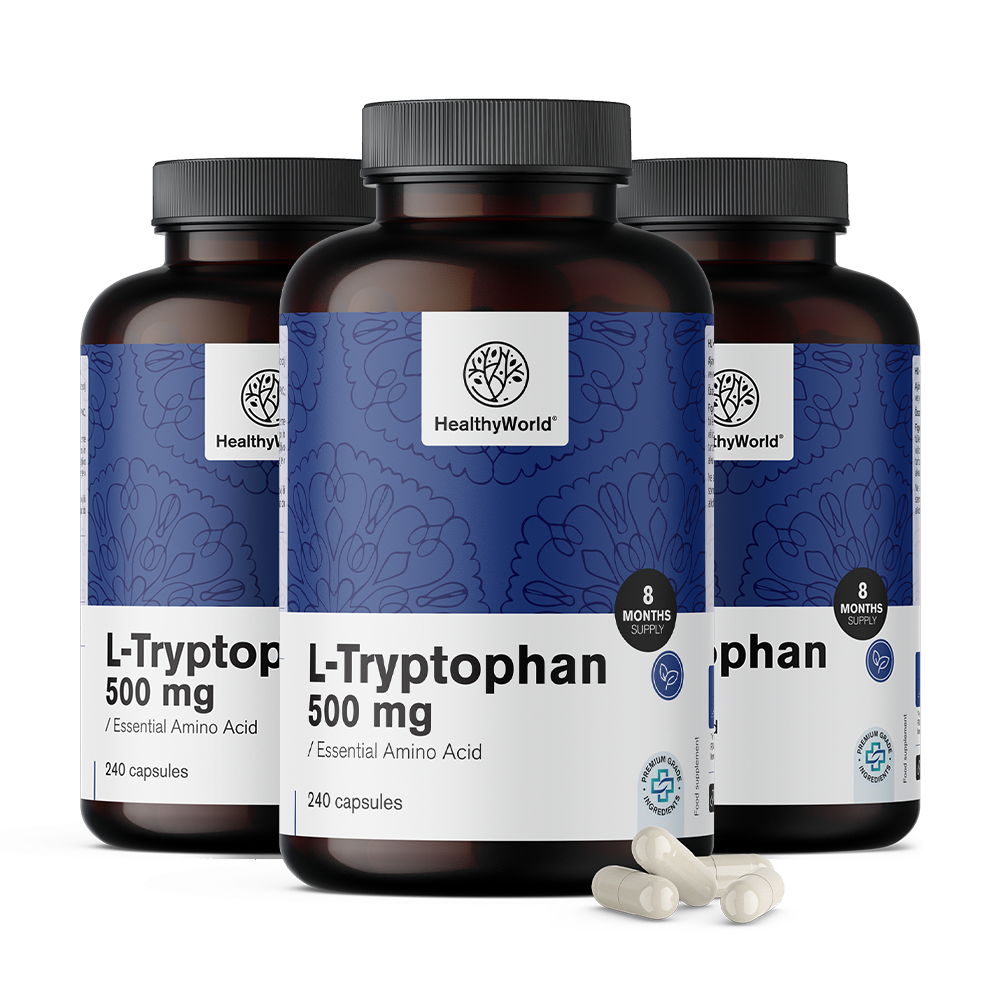 L-triptofan 500 mg