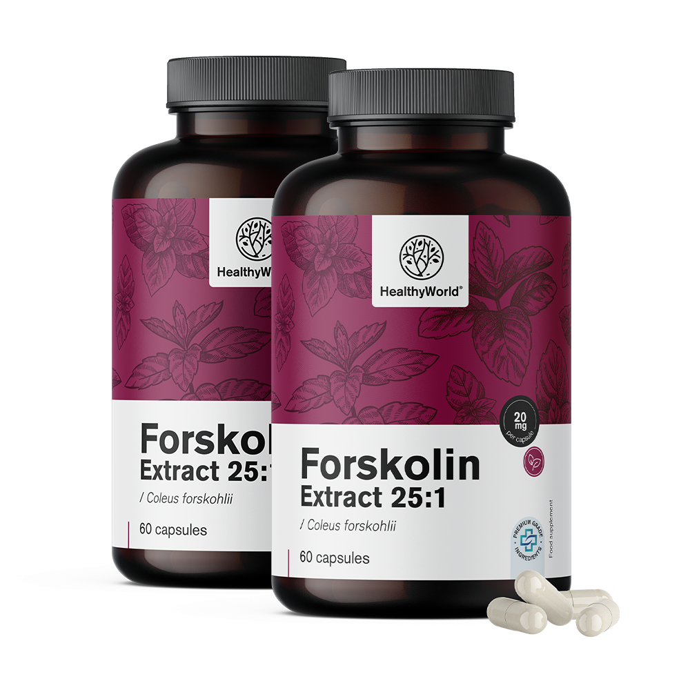 Forskolin - din extract de urzică indiană 20 mg