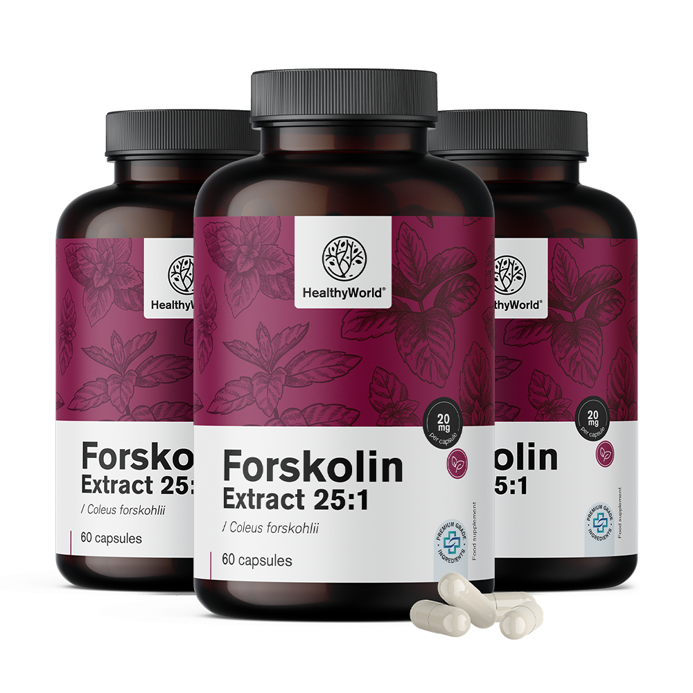 Forskolin - din extract de urzică indiană 20 mg