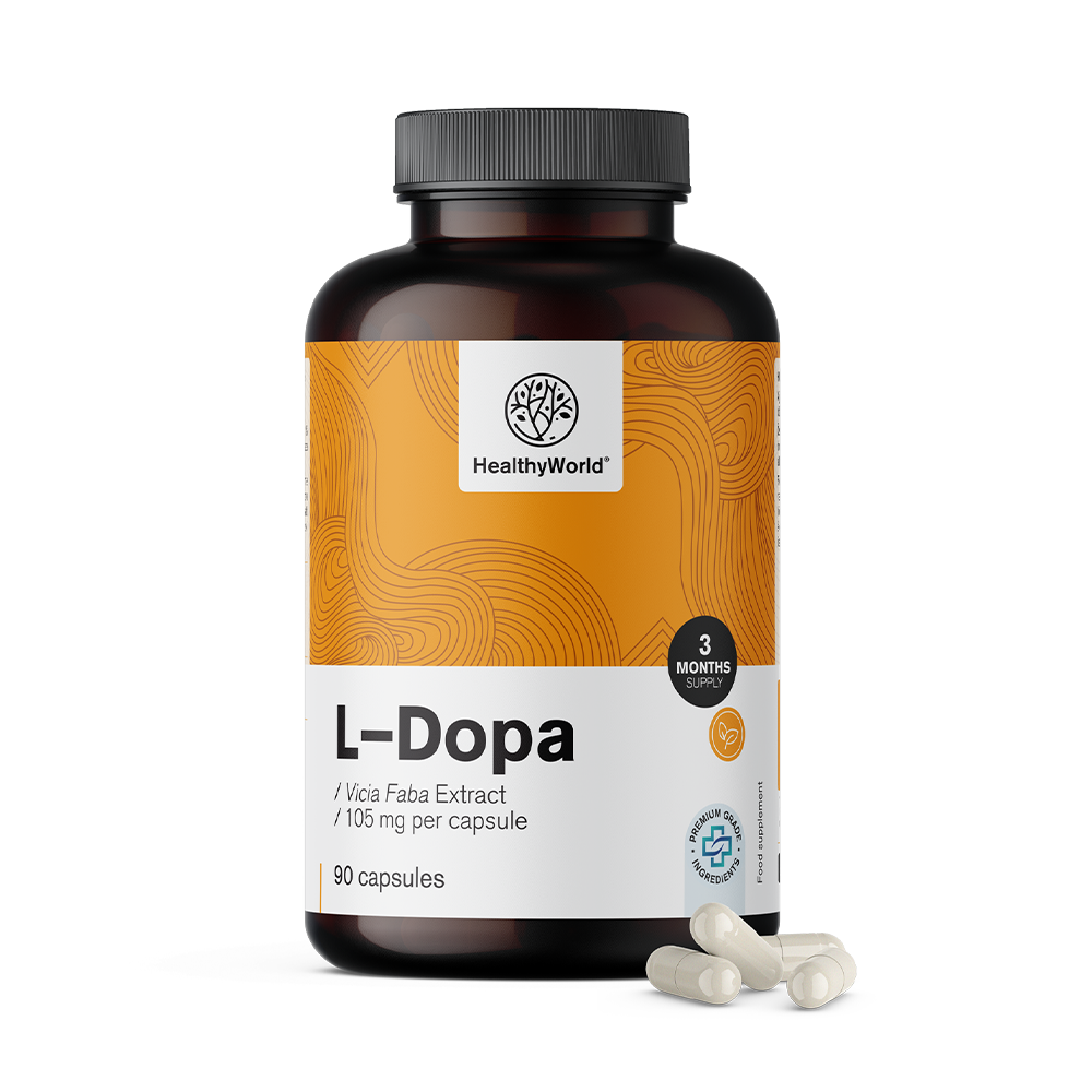 L-dopa 105 mg - din extract de fasole