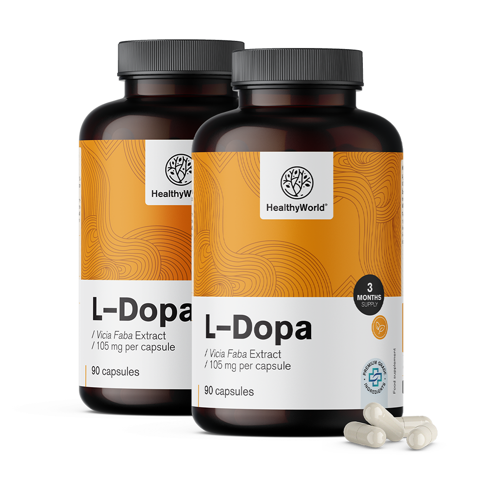 L-dopa 105 mg - din extract de fasole