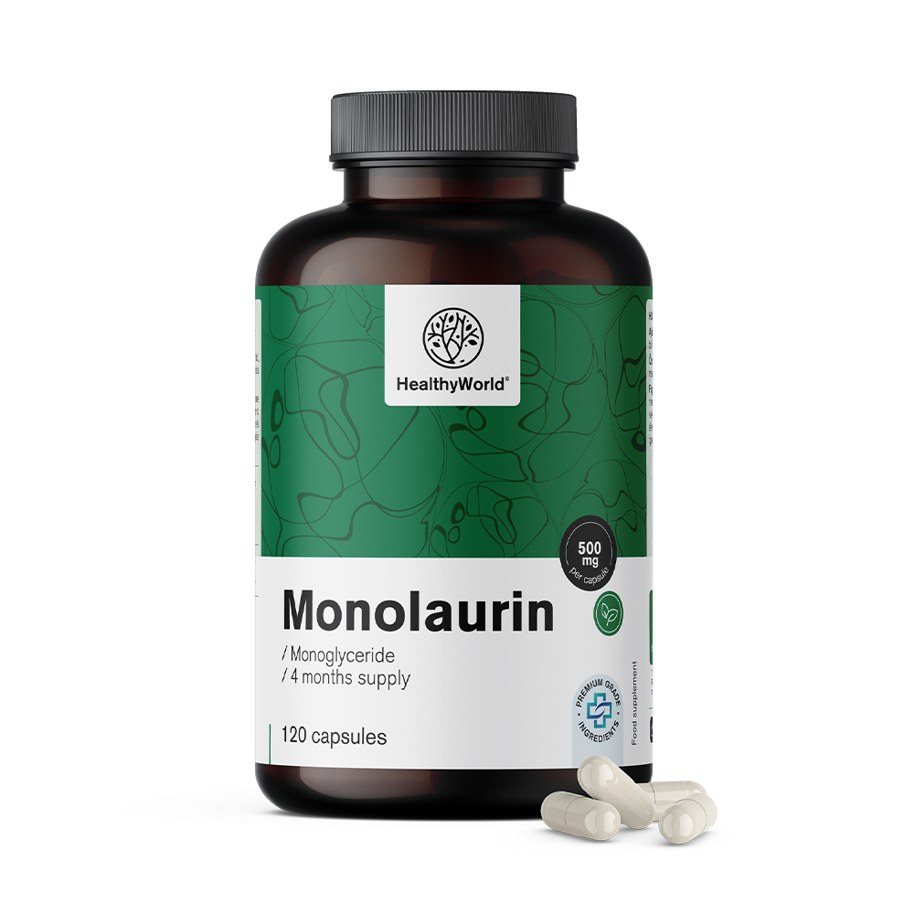 Monolaurin 500 mg în capsule