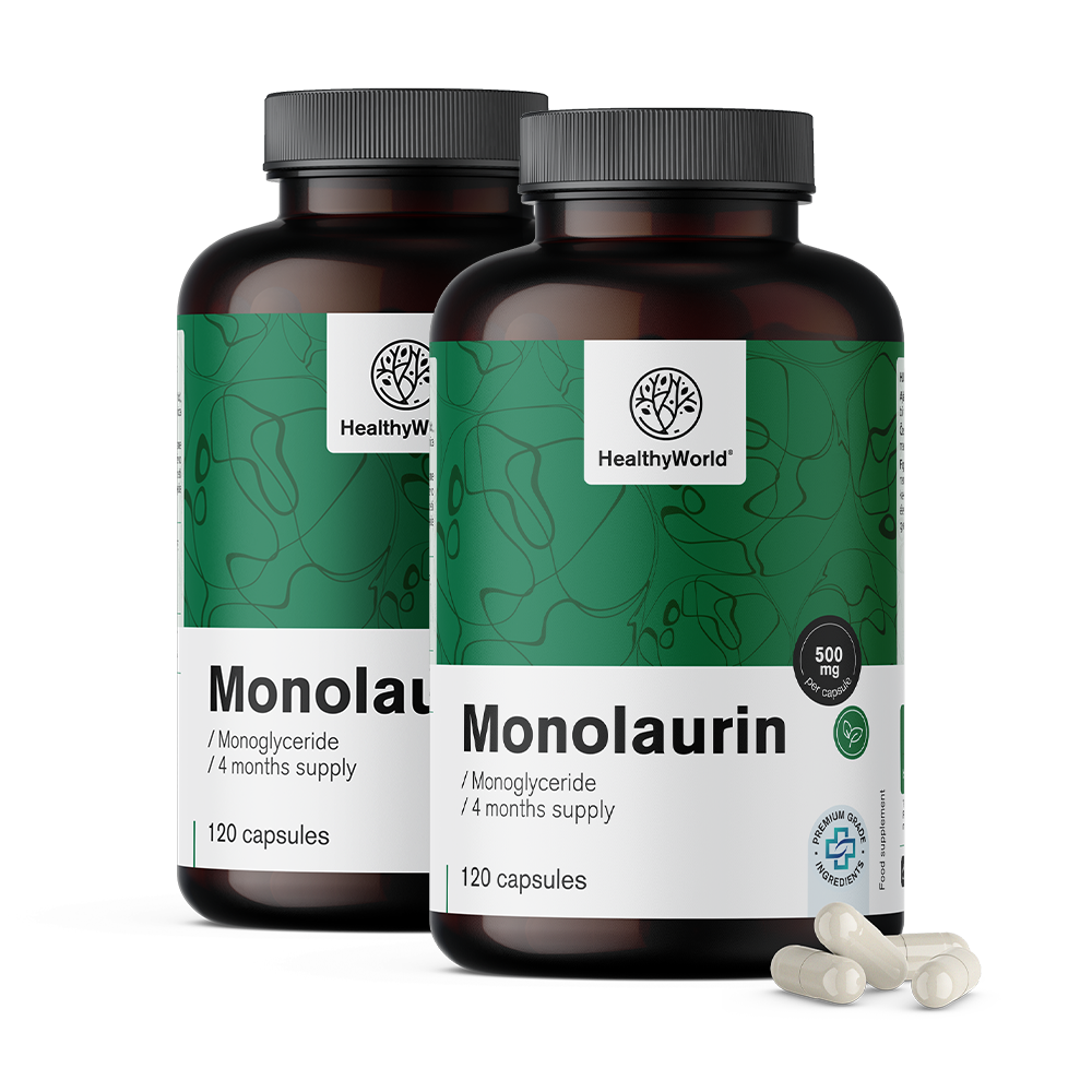 Monolaurin 500 mg în capsule