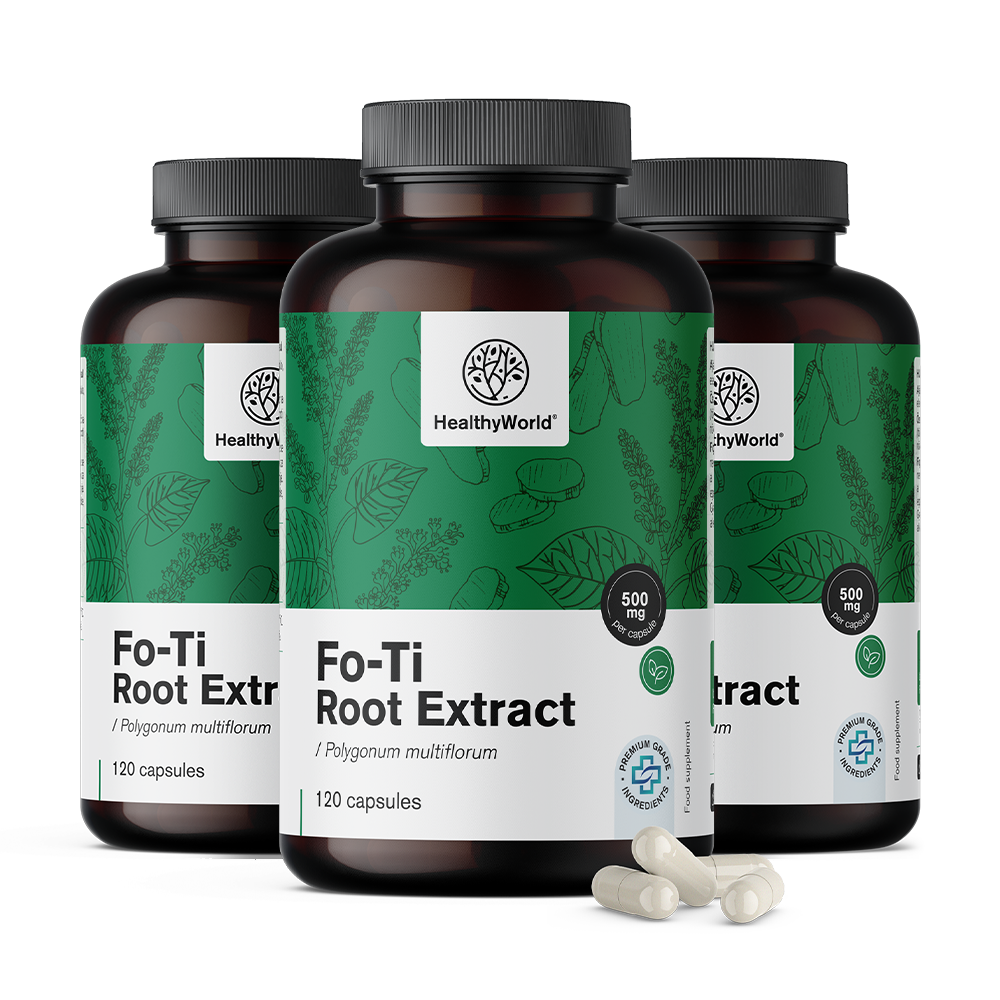 Fo-Ti (He Shou Wu) 500 mg - extract 10:1