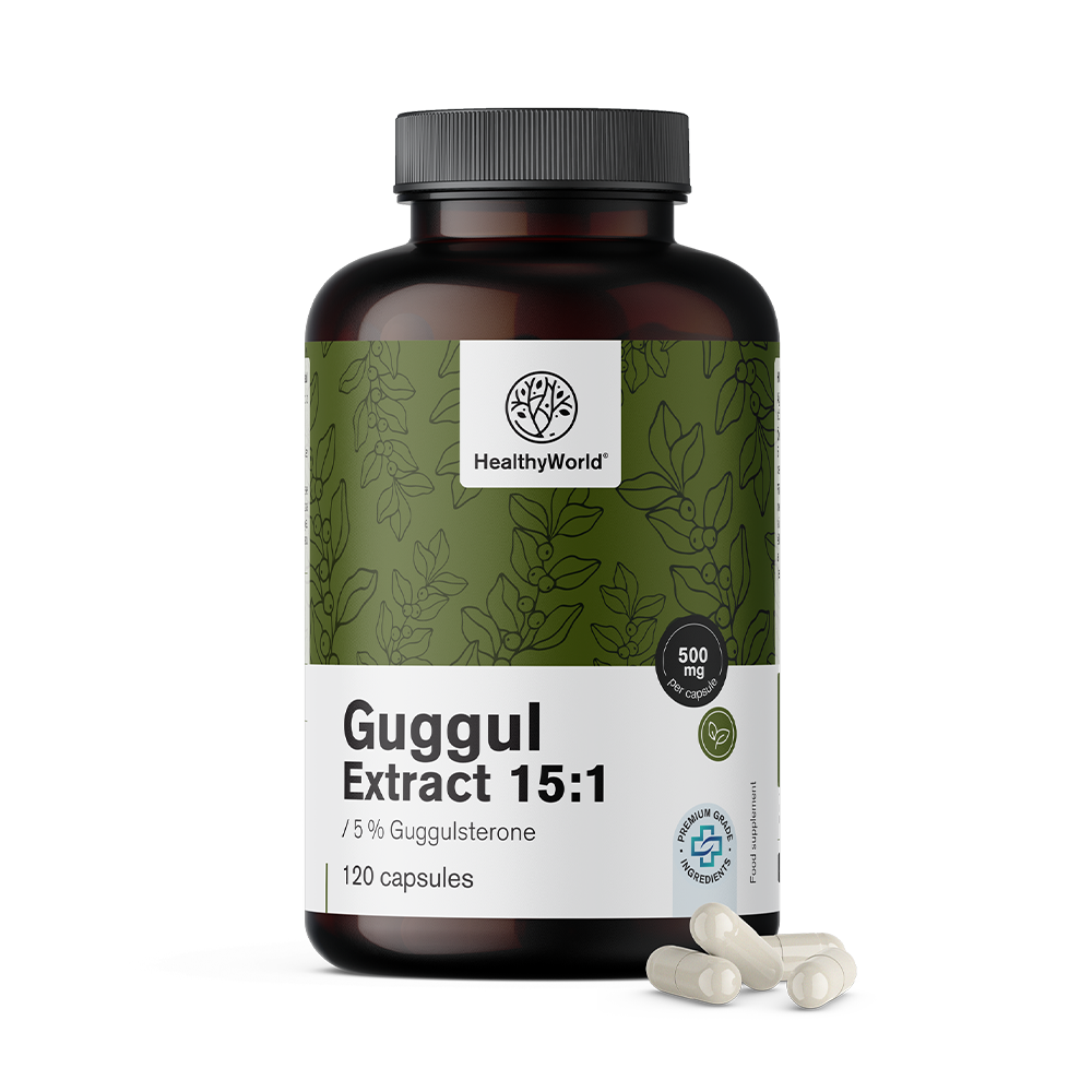 Guggul 500 mg - extract 15:1Guggul 500 mg - extract 15:1