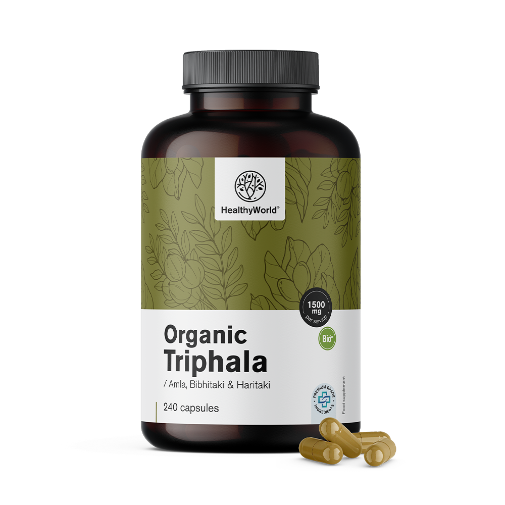 BIO Triphala în pulbere.