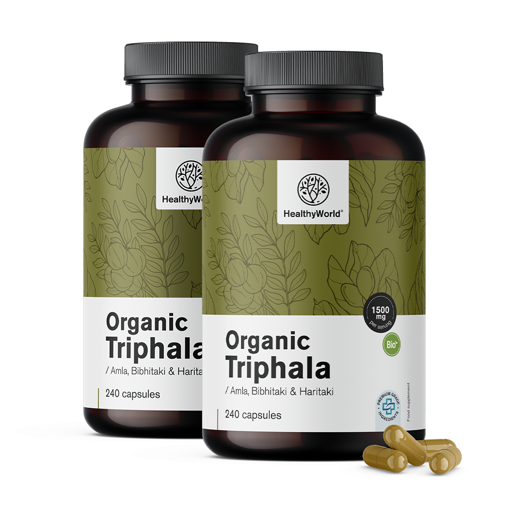 BIO Triphala în pulbere.